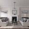 Ekena Millwork Alexandria Rope Medallion (Canopies up to 4 5/8"), 19 5/8"OD x 1 1/2"P, Ultra Pure White Crackle CM18ALUWC - alternate 2
